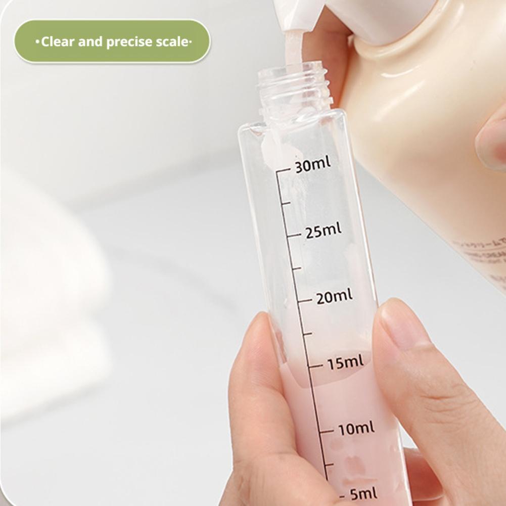 Du Lịch Đổ Lại Chai 4 Trong 1 Rửa Chăm Sóc Chai Di Động Mỹ Phẩm Dầu Gội Bảo Quản Chai N4b9