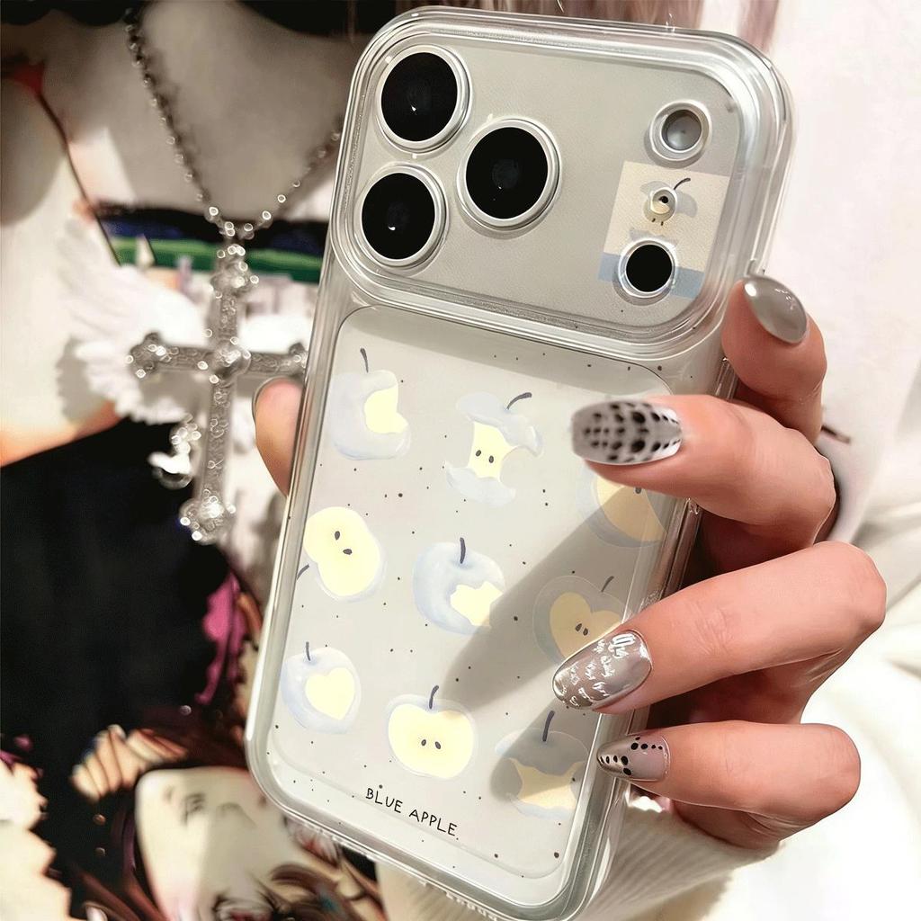 Màu xanh IPhone Array cho 16 trường hợp iPhone 17Air Space Case 14 13 11Pro