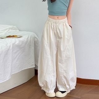 Quần ống rộng cho bé gái – Dáng lồng đèn phong cách Hàn Quốc, mỏng nhẹ, thời trang mùa hè