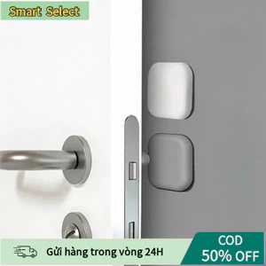 【COD】Bộ 8 miếng đệm silicon đa năng, giảm tiếng ồn va chạm từ cửa, tủ, bàn ghế, tạo không gian yên tĩnh hơn.