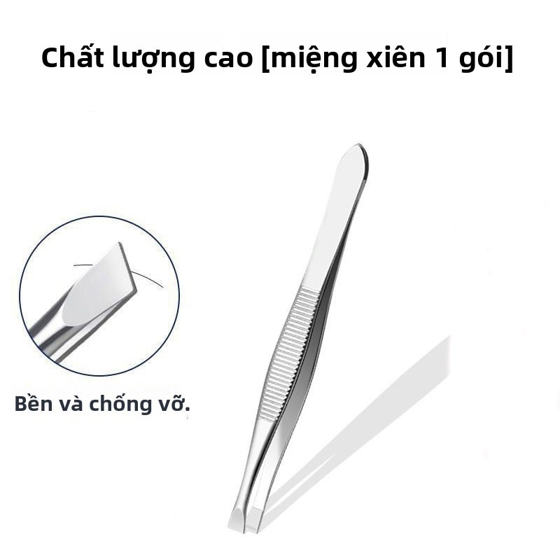 Kẹp Lông Mày Nhíp Nhỏ Kìm Nhổ Nhổ Nhổ Râu Dán Lông Mi Giả Dụng Cụ Cắt Tỉa Lông Mày Miếng Dán Trang Điểm Mắt Giả