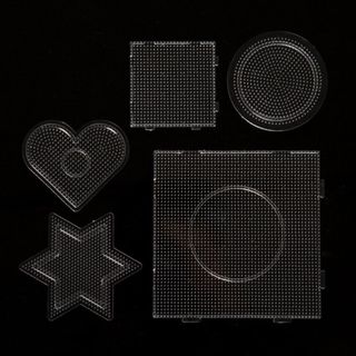 Bảng đậu METALWRK 2.6mm, DIY Make Puzzle Handmade Crafts Decor Mẫu hạt Perler, Công cụ hạt Hama chịu nhiệt chất lượng cao DIY Pegboard Thủ công thủ công