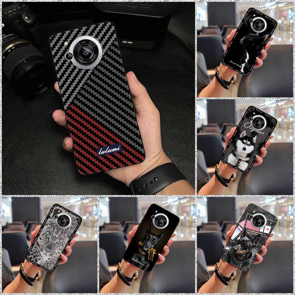 Ốp Lưng Silicon TPU Cho Sharp Aquos R7 / SH-52C, Chống Thấm Nước, Chống Va Đập, Chống Bụi Bẩn, Vỏ Mềm Bền Đẹp, Thiết Kế Thời Trang