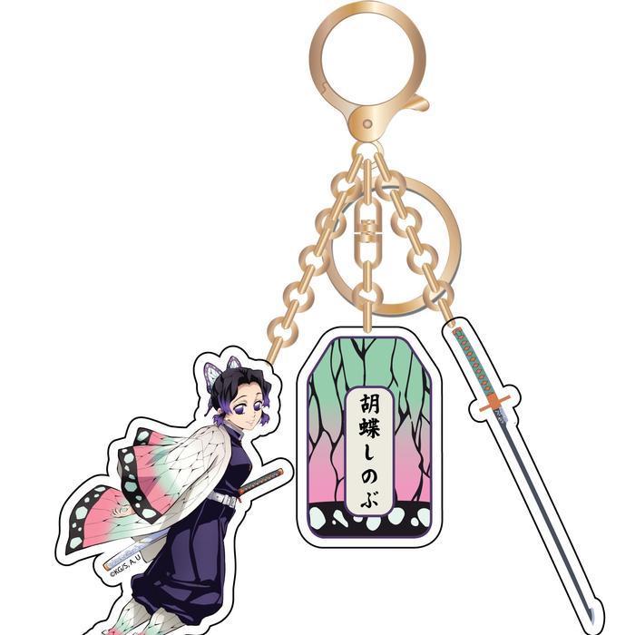 GANTUNGAN KUNCI / KEYCHAIN AKRILIK (DEMON SLAYER) - Shinobu Kocho