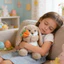 PS1 Dễ Thương Mềm Mại Thỏ Phục Sinh Sang Trọng Cầm Cà Rốt Hoa Bó Hoa Sang Trọng Búp Bê Gối SP1