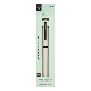 Uni Jetstream Prime Twist 3-Color Pen 0.5mm/Bút bi 3 màu cao cấp/Vỏ kim loại/Viết siêu trơn/uni