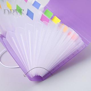 (TFT) A6 Mở Rộng Ví Organ Túi Tập Tin Chống Thấm Nước Tổ Chức Sách Dữ Liệu 13 Lớp MỚI