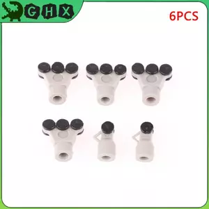 GHX ONE SET WHEELS, 6 Bánh Xe Nhỏ CHO 20cm Hợp Kim Kim Kim Loại Liên Xô Air 225 An-225 Máy Bay Mô Hình Máy Bay VN