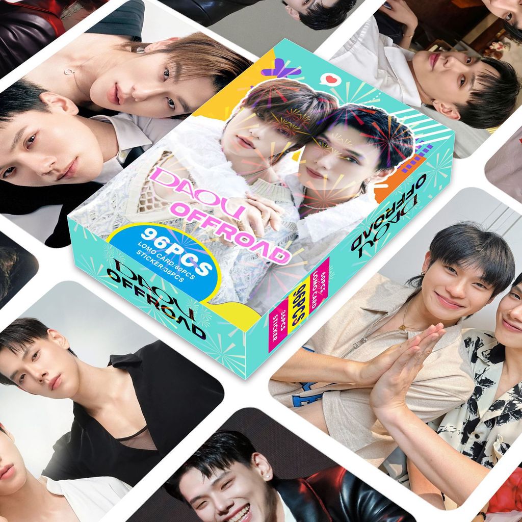 92-96 chiếc Thái Star DAOUOFFROAD GMMTV KengNamping Khemjira Dòng Lomo Cards BrightWin TAYNEW JASP.ER TleFirstone Dán JimmySea Photocards LYKN Bưu thiếp YM
