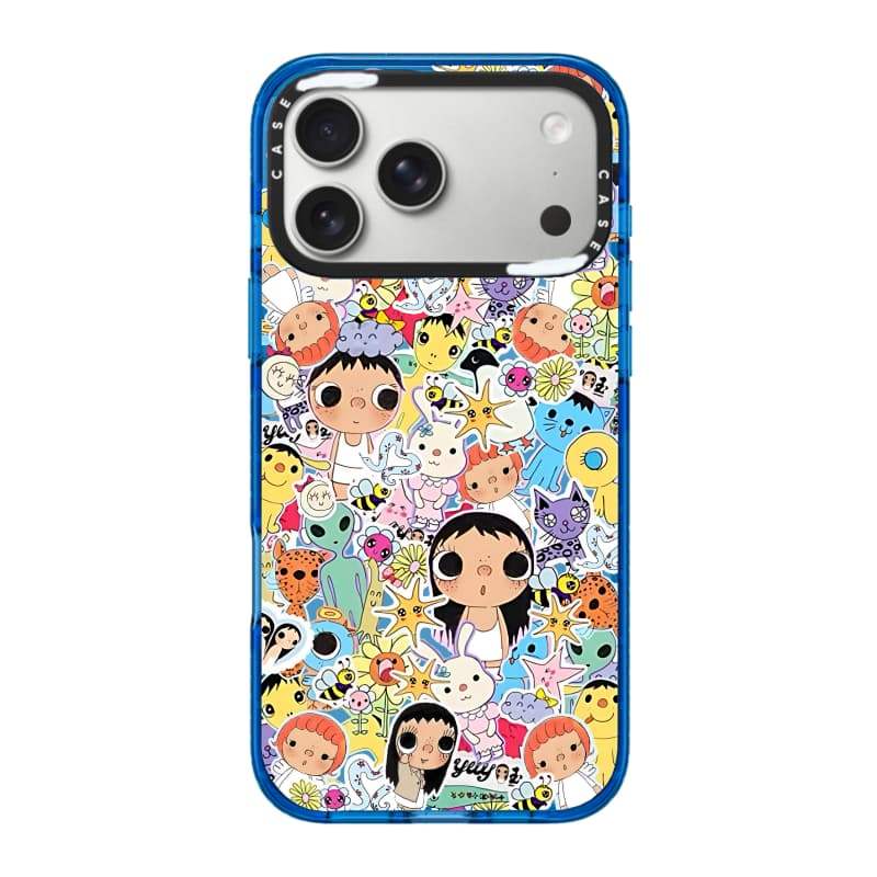 CASECASE X Yuy World Vỏ Điện Thoại Đen / Bầu Trời Xanh / Hồng Fizz Kẹo Bộ Sưu Tập Màu Sắc Trong Suốt Cứng Hút Từ Tính Tác Động Cho IPhone 13 14 15 16 17Pro Max Plus Có Hộp