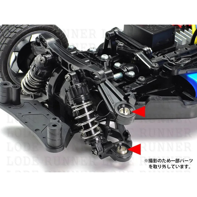 4 Kim Loại Thấp Ma Sát Treo Bóng 54559 Cho Tamiya TT02 1 / 10 RC Xe Nâng Cấp Phần Phụ Kiện