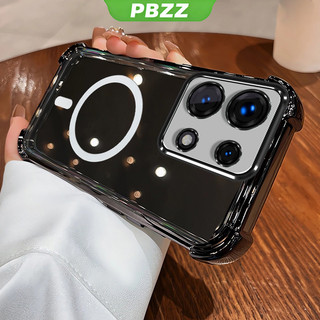 Ốp Lưng Cho infinix Note 30 5G 30 Pro 4g Note 40 Pro smart 7 tecno spark go 2023 5G Vỏ Điện Thoại Vỏ Mềm Chống Sốc Thiết Kế Mới Thẩm Mỹ Rõ Ràng Với Từ Tính Không Dây SJBSWX11