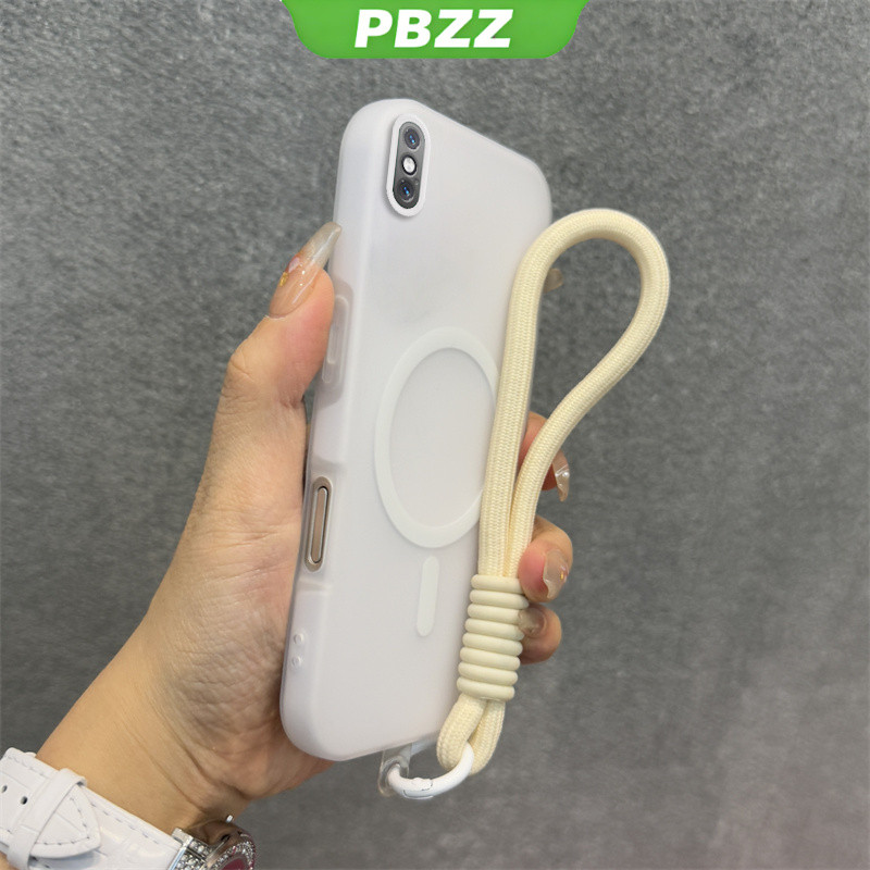 Ốp 2 Trong 1 Cho iPhone x s iPhone xr iPhone xs max Vỏ Điện Thoại Chống Sốc Thiết Kế Mới Thẩm Mỹ Vỏ Thạch Màu Kép Có Dây Buộc Từ Tính Không Dây GDBSWX01