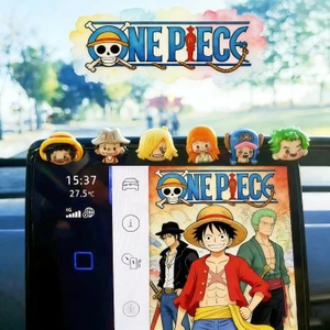 6 Cái / bộ Phiên Bản Q One Piece Anime Hình Luffy Zoro Sanji Nami Chopper Usopp Hình Đồ Chơi Mô Hình Đồ Chơi Xe Hơi Đồ Trang Trí