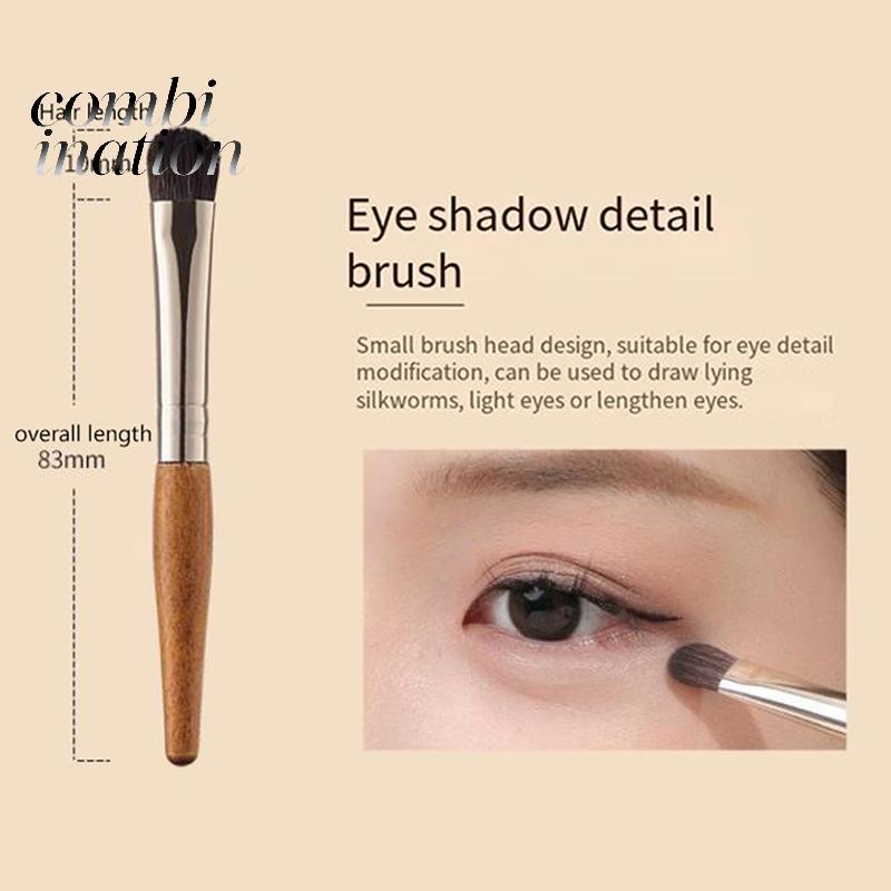 (TFT) 9 Chiếc Bộ Bàn Chải Trang Điểm Có Thể Bảo Vệ MiniCosetic Brush Powder Foundation Blush Blooming Eyeshadow Blending Brush Kit MỚI