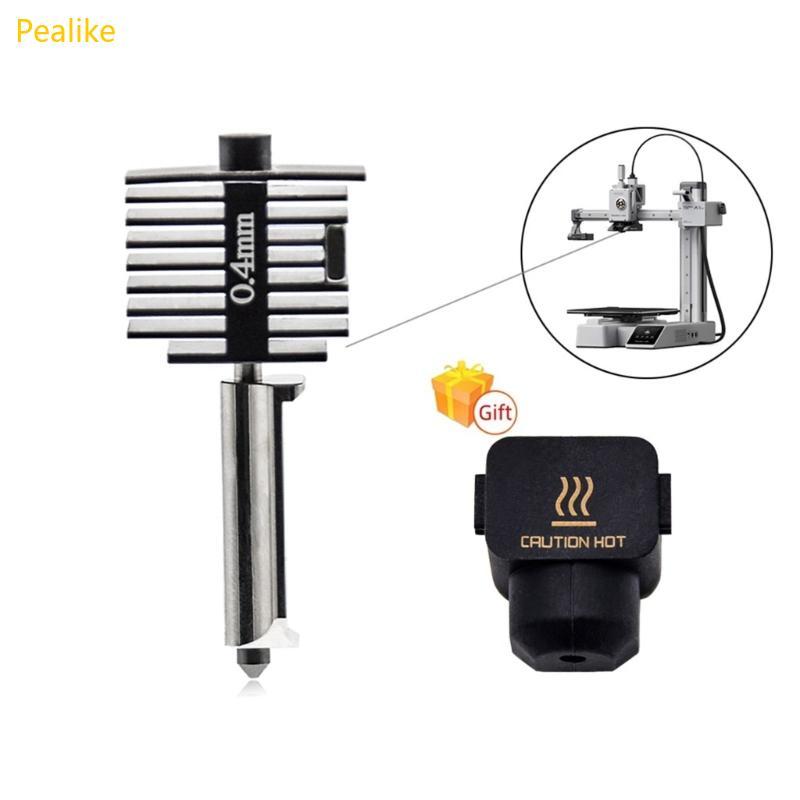 Bộ máy in 3D Pealike có vòi phun thép cứng 0 2mm 0 4mm 0 6mm