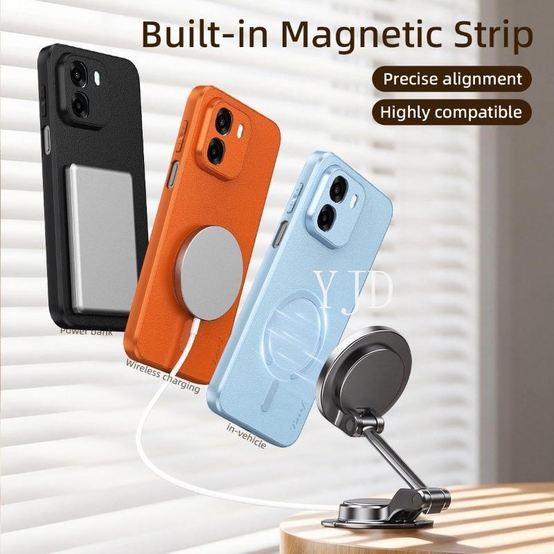 Ốp Lưng Cho OPPO A6C A6 A6X A6s A6t Pro Da Dê Cao Cấp TPU Khung Mềm Chống Rơi Điện Thoại