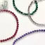 5 Cái / lốc Vòng Tay Pha Lê Co Giãn 2 Mm Màu Vàng Quyến Rũ Pha Lê Kim Loại Lắc Tay Vòng Tay Trang Sức Quà Tặng DIY
