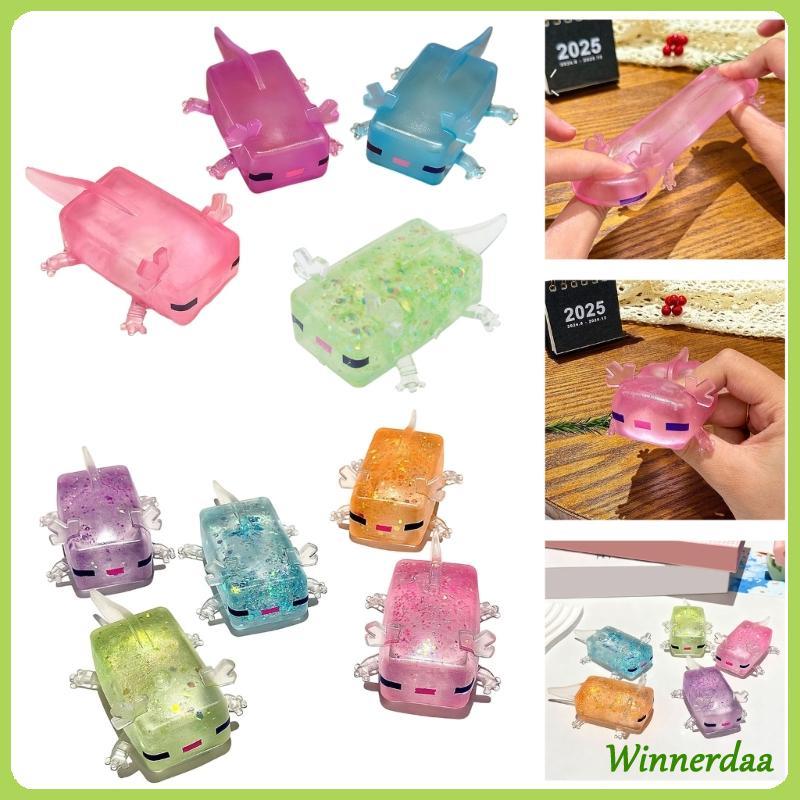 WINN Nhựa Axolotl Phục Hồi Chậm Đồ Chơi Giảm Căng Thẳng Thiết Thực Dụng Cụ Giảm Lo Âu Cho Văn Phòng Tại Nhà hoặc Du Lịch
