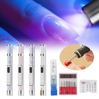 Máy Mài Móng Cầm Tay Nail Mini,Đi Kèm 12 đầu Mài,An Toàn Không Gây Tổn Thương Móng,Quà Sinh Nhật Cho Phụ Nữ