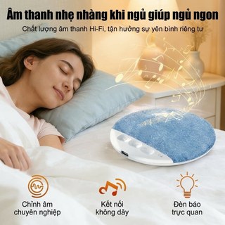 Loa ngủ siêu mỏng chính hãng tặng kèm cáp sạc Loa Dưới Gối،Siêu mỏng (chỉ 1cm) Không Đau Tai (Kèm cáp sạc)