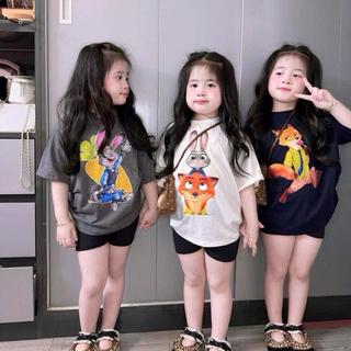 S185-[tomnaukids] Set áo thun THỎ phối quần leggin cho bé gái size từ 9-40Kg