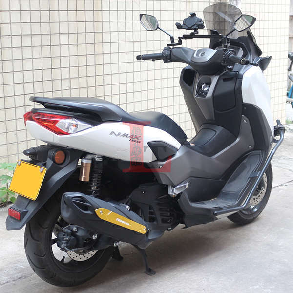 Dải bảo vệ bên hông chống mài mòn nắp trang trí ống xả cải tiến cho Yamaha NMAX155 AEROX/NVX155