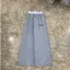 SÉT BỘ QUẦN DÀI 2 DA DÁNG DÀI MÀU XÁM ĐẬM+MIX ÁO CROPTOP TRƠN ĐỘC ĐÁO-CHANG3158