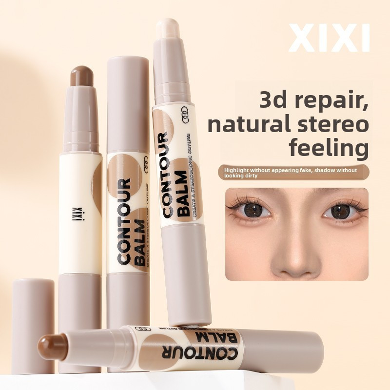 XIXI D605 Thanh Tạo Khối 2 Đầu, Contour & Highlight, Che Khuyết Điểm, Tạo Khối Tự Nhiên