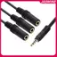JASMINE Aux Đa Tai Nghe Tai Nghe Bộ Chia Âm Thanh 3.5mm Ja HUB Cáp Chia JASMINE
