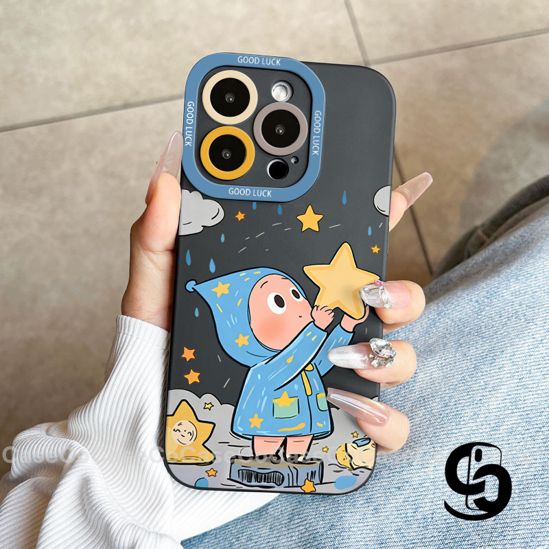 Ốp Lưng Cho Oppo Reno 15 12 5 7 11 6 7Z 15F 12F 11F 5F A94 F19Pro 8T Cặp đôi hoạt hình lấp lánh