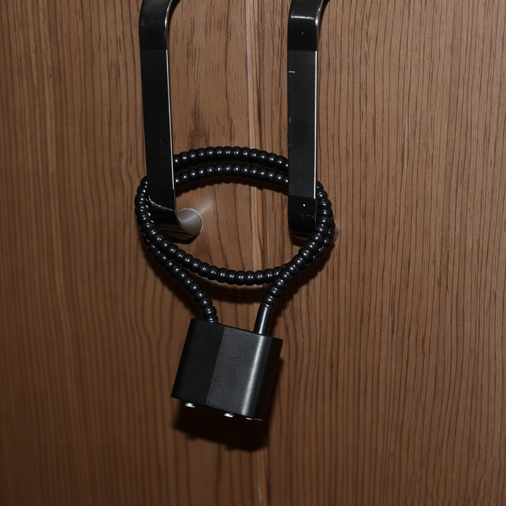 【COD】Khóa móc dây thép chống trộm có thể điều chỉnh độ dài, dùng cho tủ ký túc xá, tủ locker, kèm chìa khóa tiện lợi.
