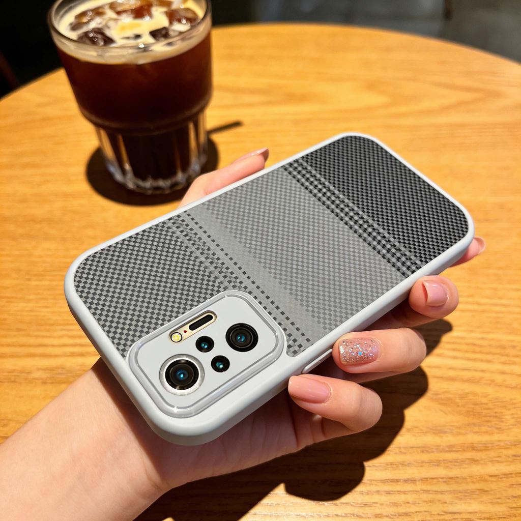 Ốp điện thoại họa tiết Graffiti Kevlar Bảo vệ Camera Chống trầy xước Phù hợp cho Redmi Note 9S 9 10S 10 Pro Max 11 11T 11E 12 4G 5G