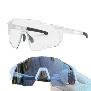 Kính mát thể thao photochromic cho nam nữ, chống UV400, phù hợp cho các hoạt động ngoại trời