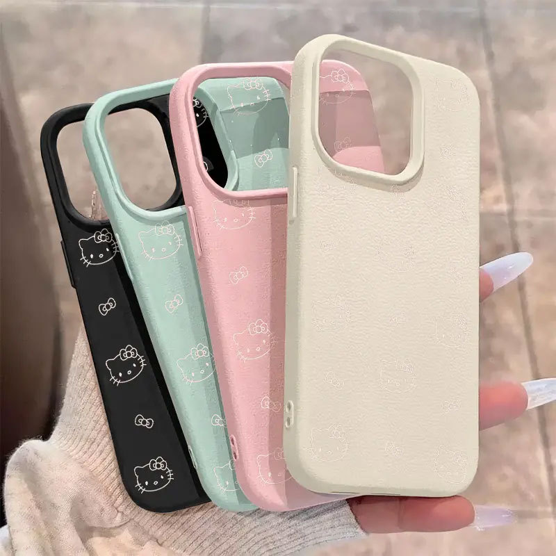 Ốp Silicon Mềm Mèo Con Cho iPhone 11-16 Pro Max/XR/7-8 Plus