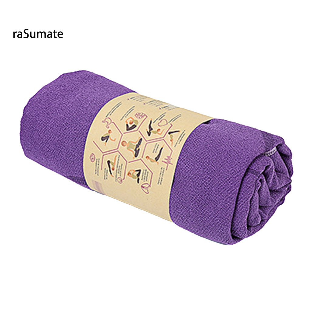 Khăn Tập Yoga Chất Lượng Cao, Chống Trượt, Nhanh Khô và Dễ Giặt