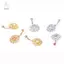 Nhẫn Pha Lê Kim Cương, Trang Sức Cơ Thể Đẹp