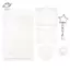 HFTOY 1 Bộ Mini NFC Chức Năng Đĩa CD Hộp Đựng Chìa Khóa Ngoại Vi Ghi Nhớ Album Chìa Khóa Cho DIY Bapa Mặt Dây Chuyền ~