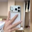 Ốp điện thoại mờ hình nơ Mini dễ thương cho iPhone 17 16 15 14 13 12 11 Pro Max X XR XS Max
