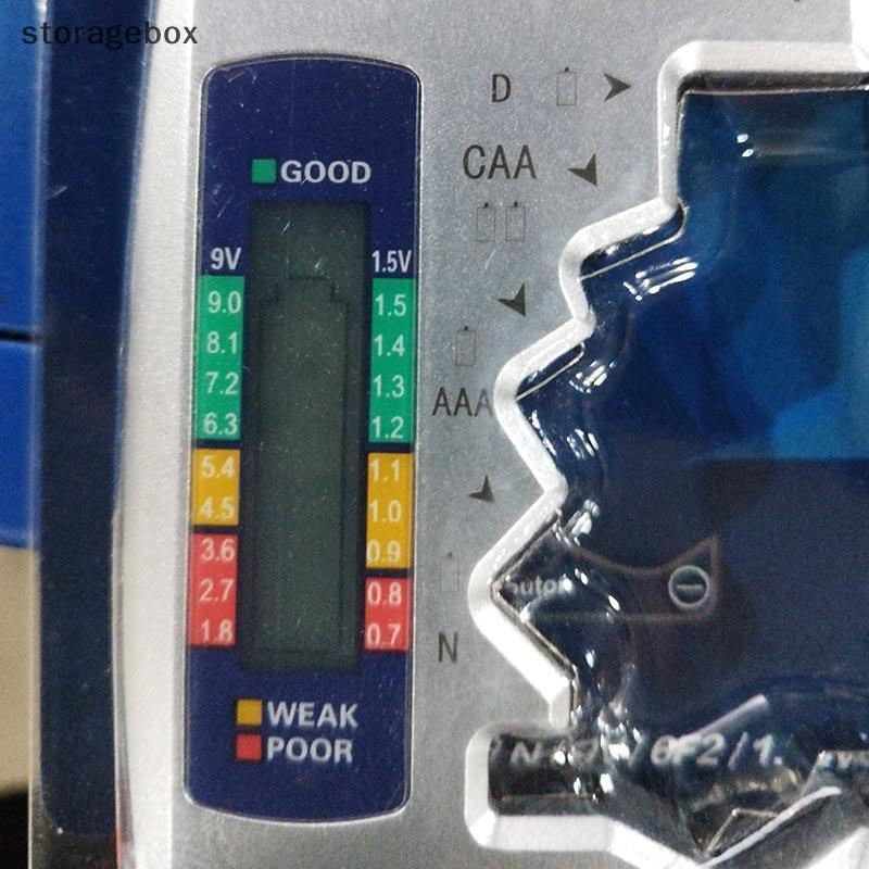 [Hộp lưu trữ] Máy kiểm tra pin Công suất kỹ thuật số Nút đa năng cho máy đo pin di động Lithum N / AAA / CAA / D / 1.5V Cheer BT168 Power Đẹp