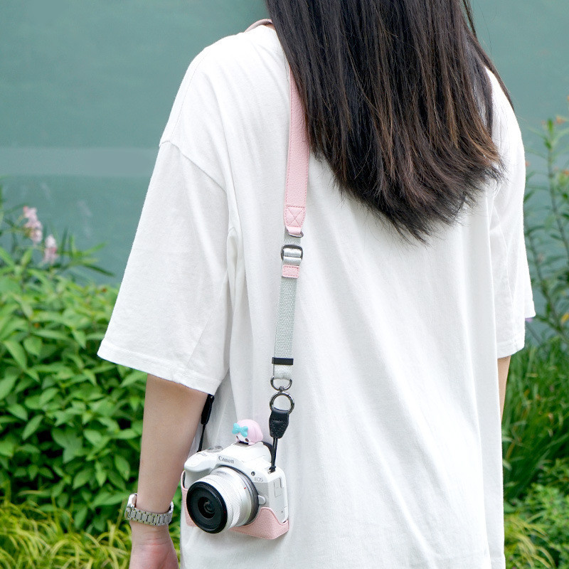 Ốp lưng da PU chuyên dụng cho máy ảnh – Đế nam châm thông minh – Dùng cho Canon R50, M50 và Fuji XT30,lắp đặt đơn giản