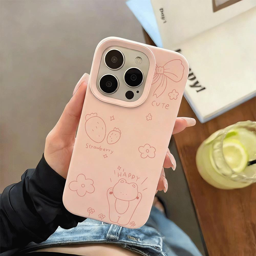 Meng Qiao Mei Qu phù hợp với 16 vỏ điện thoại, vỏ silicon iPhone 17 Air 14/13/11 Pro