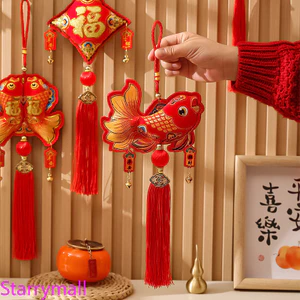 Lễ Hội Mới Quà Tặng Cá Koi Treo Trang Trí Năm Mới Fu Biểu Tượng Trang Trí Nhà Cửa