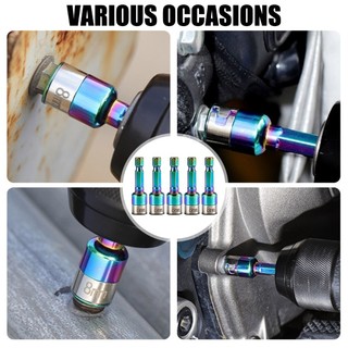 JOJO 5 Chiếc Máy Khoan Điện Chuyển Đổi Ratchets Ổ Cắm Lô Adapter Dụng Cụ Tay Cờ Lê