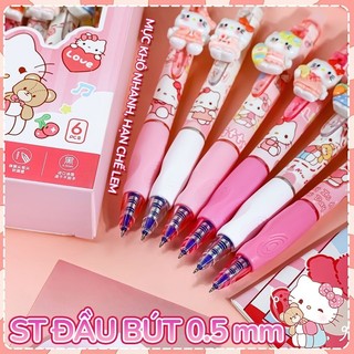 Bút mực xoá được ngòi 0.5mm chính xác - Bút gel với mực nước trong, dễ dàng tẩy sạch mà không để lại vết trên giấy