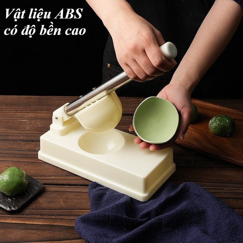 Dụng cụ ép bột làm vỏ bánh siêu nhanh, Khuôn Làm Vỏ Bánh Bao, Há Cảo, Hoành Thánh, Trung Thu, Tiết kiệm thời gian