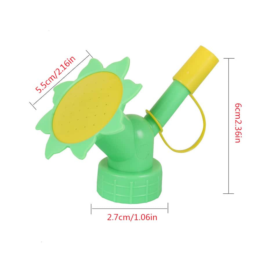 Đầu Vòi Tưới Cây Gắn Chai Nước, 2 Chế độ Tưới Tiện Lợi - Dụng Cụ Tưới Cây Cảnh