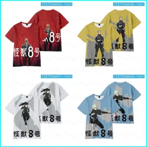 Áo Thun Ngắn Tay Cosplay 3D GN Kaiju và Nhân Vật Khác