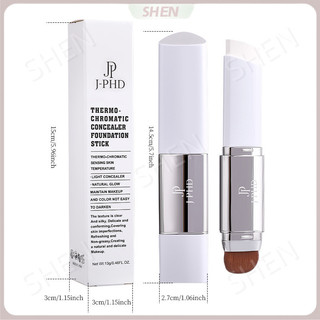 Kem nền tẩy hai đầu đổi màu nhiệt độ rắn Công suất lớn 13g Kem nền che khuyết điểm