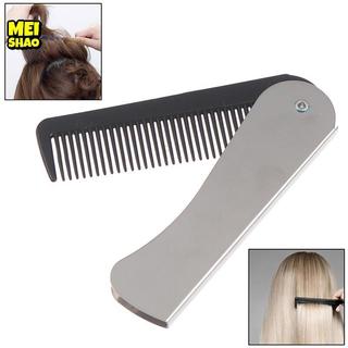 MeiShao Di Động Lược Chải Tóc Có Thể Gập Lại Massage Lược Tóc Gấp Dụng Cụ Làm Tóc
